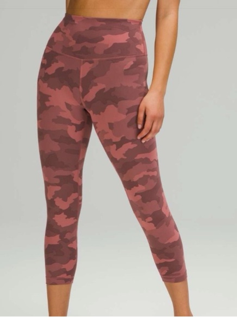 Lululemon Align Leggings, Camo Briar Rose